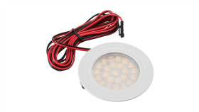 Profi Oprawa Meblowa Led Okrągla Biała 1,8W 4000K Neutralna Biała Wpuszczana...