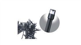 Lampki Choinkowe Xmas Zyk 3W 50Led 2,5M Ip20 Zimny Biały D4gc01