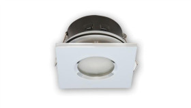 Led Line Oprawa Sufitowa Wodoodporna Kwadrat Odlew Chrom