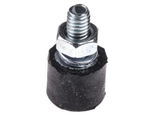 Podstawka antywibracyjna M4 średnica 10mm Nóżka sprężysta męska