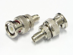 Adapter przejście wtyk BNC - gniazdo SMA