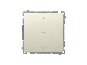 SIMON BASIC Wyłącznik roletowy trójpozycyjny 1-0-2 (moduł) beż BMZW1K.01/12 KONTAKT SIMON