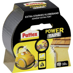 Pattex PT2DS Power Tape Silver 25m x 50mm Durable Reinforced Cloth
