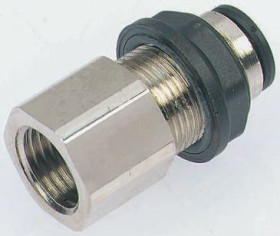 Złączka pneumatyczna G 1/4 żeńskie Wciskane 4 mm Legris Adapter grodziowy G 1/4 żeńskie