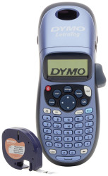 DYMO LetraTag LT-100H niebieski Drukarka etykiet Przystosowana do taśmy do nadruku: LT 12 mm