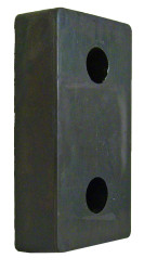 Ochraniacz przeciwuderzeniowy do Przystanek Czarny długość 300mm RS PRO Guma