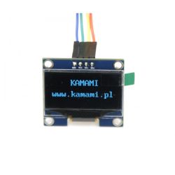 modOLED130_I2C BLUE - wyświetlacz OLED 1.3&quot; I2C ze sterownikiem SH1106