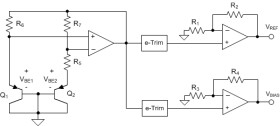 3.3-V Vref, low-drift, low-power, dual-output Vref & Vref/2 voltage reference
