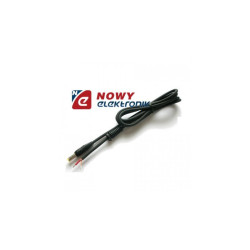 Wtyk DC 3,1/6,3 z przew.1m PRO Kabel 1m z wt. pros.