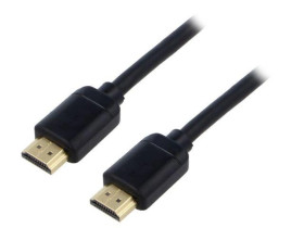 Kabel HDMI wtyk z obu stron PVC HDCP 2.2, HDMI 2.0 3m czarny CAKGQ-C01
