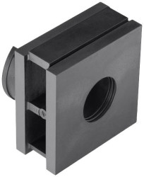 HellermannTyton 440-00026 Dysza pojedyncza VP-L_18-19_Ins-sgl-PL-BK, (D x S x W) 32 x 42.20 x 20 mm, TPE, 1 szt.