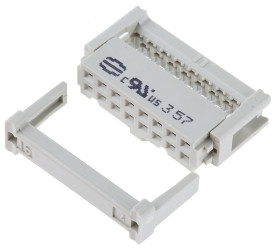 Złącze IDC 16-pinowe 2-rzędowe raster: 2.54mm Żeński Montaż na kablu HARTING
