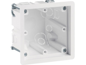 BERKER R.8 Puszka 1 pojedyncza podtynkowa do montażu w ścianach karton-gips szara 18721010 HAGER