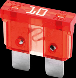 F1510 Fuse normOTO 10A 32VDC red