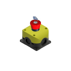 1 hole enclosure for 22mm pushbuttons