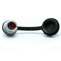 Złącze wielostykowe przemysłowe 3-pinowe Montaż przedni Gniazdo RS PRO