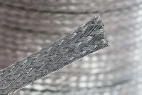 Przewód pleciony miedziany 9,3 mm² CSA 90 A, 25m RS PRO