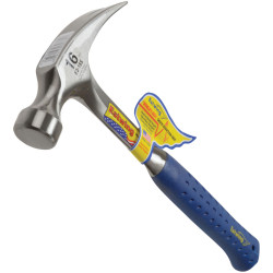 Estwing E3/16S Straight Claw Hammer - Vinyl Grip 450g (16oz)