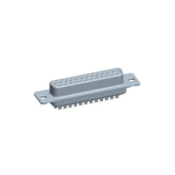 FCI DC37S064TLF D-SUB Receptacle 37-Pin 180&#xB0; Solder Bucket Connector