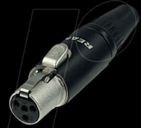 RT4FC-B TINY xlr cable socket, 4-pin