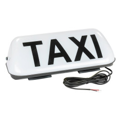 Lampa LED TAXI ukośna, biała