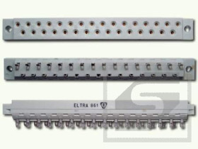 Złącze 861031 ELTRA;gniazdo;proste;