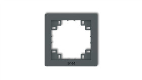 Ramka Pośrednia Do Łączników Ip44 Grafitowy Mat 28Drph