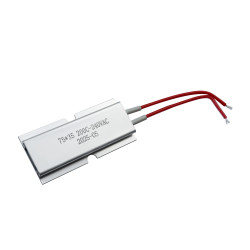 Element grzewczy 200W Ogrzewacz do szaf sterowniczych 240V długość 75mm Grzałka PTC z powłoką aluminiową