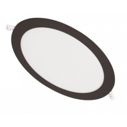 DOWNLIGHT podtynkowy OKRĄG 296x7 24W 4000K 1920lm Czarny