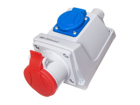 Gniazdo siłowe GSC 16/5 stałe COMBI 921840 ELEKTROMET