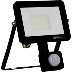 Osram 4099854489600 LED Floodlight 20W Daylight White Sensor Black Outdoor Use