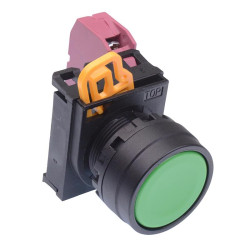 YW1B-A1E01G Green 22mm Maintained Push Button Switch NC IP65 IDEC