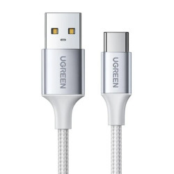 Kabel Ugreen US288 60132 USB-A / USB-C QC 3.0 3A 1.5m - biały