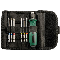 Metabo 626723000 Bit Roll-Up Case Set, 7 Piece