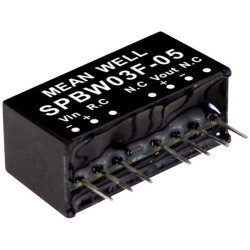 Mean Well SPBW03G-12 SPBW03 DC/DC converter 250mA 3W 1 output 1pc