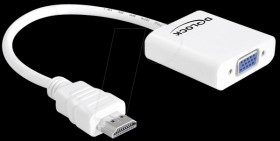 65346 HDMI-A plug &gt; VGA socket adapter cable