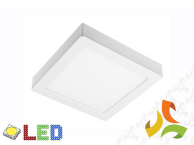Oprawa downlight LED SAMBA 2w1 24W 1800lm 4000K IP40 natynkowa/wpuszczana biała LD-SMBKW24W-21 GTV