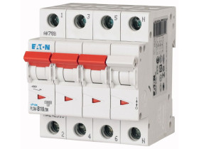Wyłącznik nadprądowy C 10A 3P+N 10kA PLSM PLSM-C10/3N-MW 242539 EATON
