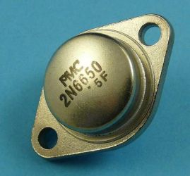 2N-6650 PNP 10A/80V/100W TO-3 TRANZYST