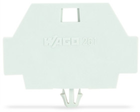 End plate for feed through terminal, 261-371