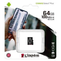 Kingston microSD Canvas Select Plus 64GB UHS-I (SDCS2/64GBSP)