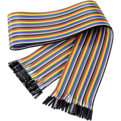 Renkforce RF-4599684 JKFF406 Jumper Ribbon Cable Female to Female 40 Way 600mm