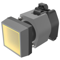 Element wykonawczy przycisku, Siłownik, do uzytku z: Urządzenia przełączające, Czarny, Chwilowy