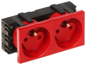 Gniazdo podwójne DATA z kluczem GN-DATA-2P/LS System 45