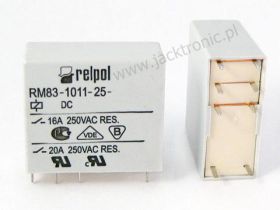 Przek.RM83P 24V 16A RM83-1011-25-1005