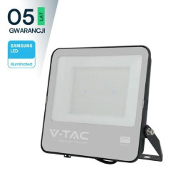 Projektor LED 150W 17220lm 6500K Dioda SAMSUNG 115LM/W IP65 Czarny 5 Lat Gwarancji 23202