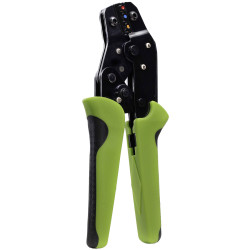 Quadrios 22T013 Crimper Insulated Cable Lugs 0.25-2.5 mm&#xB2; Carbon Steel