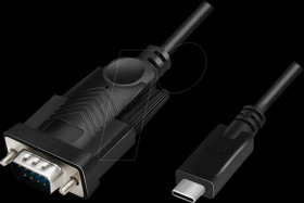 AU0051A USB 2.0 converter, C connector to DB9, 1.2 m