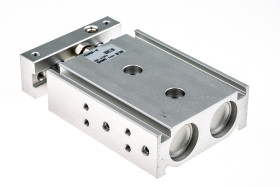 Siłownik z prowadzeniem skok 10mm SMC Ø 20mm 104 x 25 x 64mm 104mm