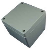 GALUG137 Obudowa z aluminium (alu) wymiary: 120.5x120.5x101 mm - uszczelka EPDM klasa IP65